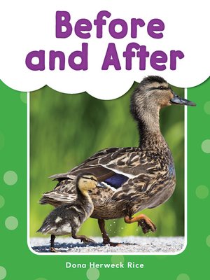 cover image of Before and After Read-along ebook